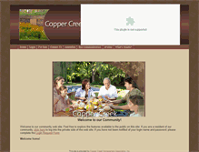 Tablet Screenshot of coppercreeknwa.com